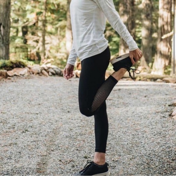 Zyia Black Flame Leggings- Hi-Rise - Picture 4 of 8